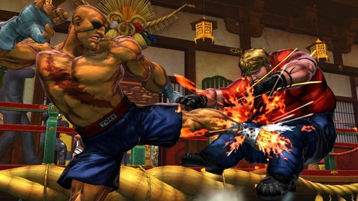 Imagem destacada dos melhores jogos para xbox 360 Super Street Fighter 4 Arcade Edition
